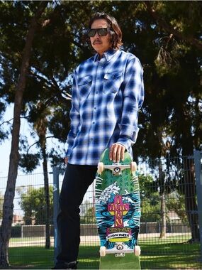 New Dixxon Flannel Co. The Dogtown Blue Flannel Size XL